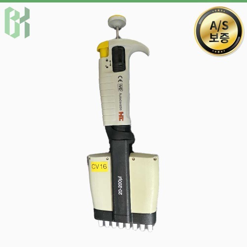 중고 HTL Discovery comfort 20-200 µL / 8채널 멀티채널 피펫 Multichannel Pipette / 20-200 µL (CV16)