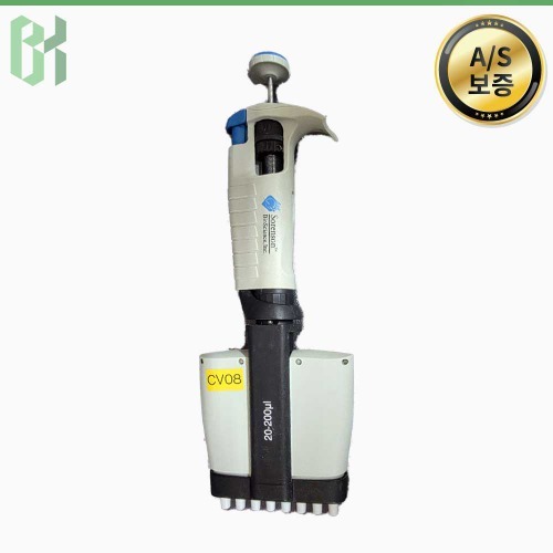 중고 Sorenson Bioscience, Inc. One Touch / 8채널 멀티채널 마이크로 피펫 Multi Channel Micropipette / 20-200 µL (CV08)