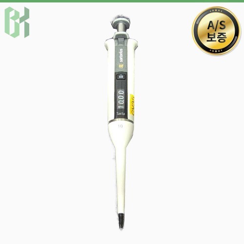 중고 Sartorius Tacta 10 / 단일채널 마이크로피펫 Single Channel Micropipette / 0.5-10 μL (CV35)