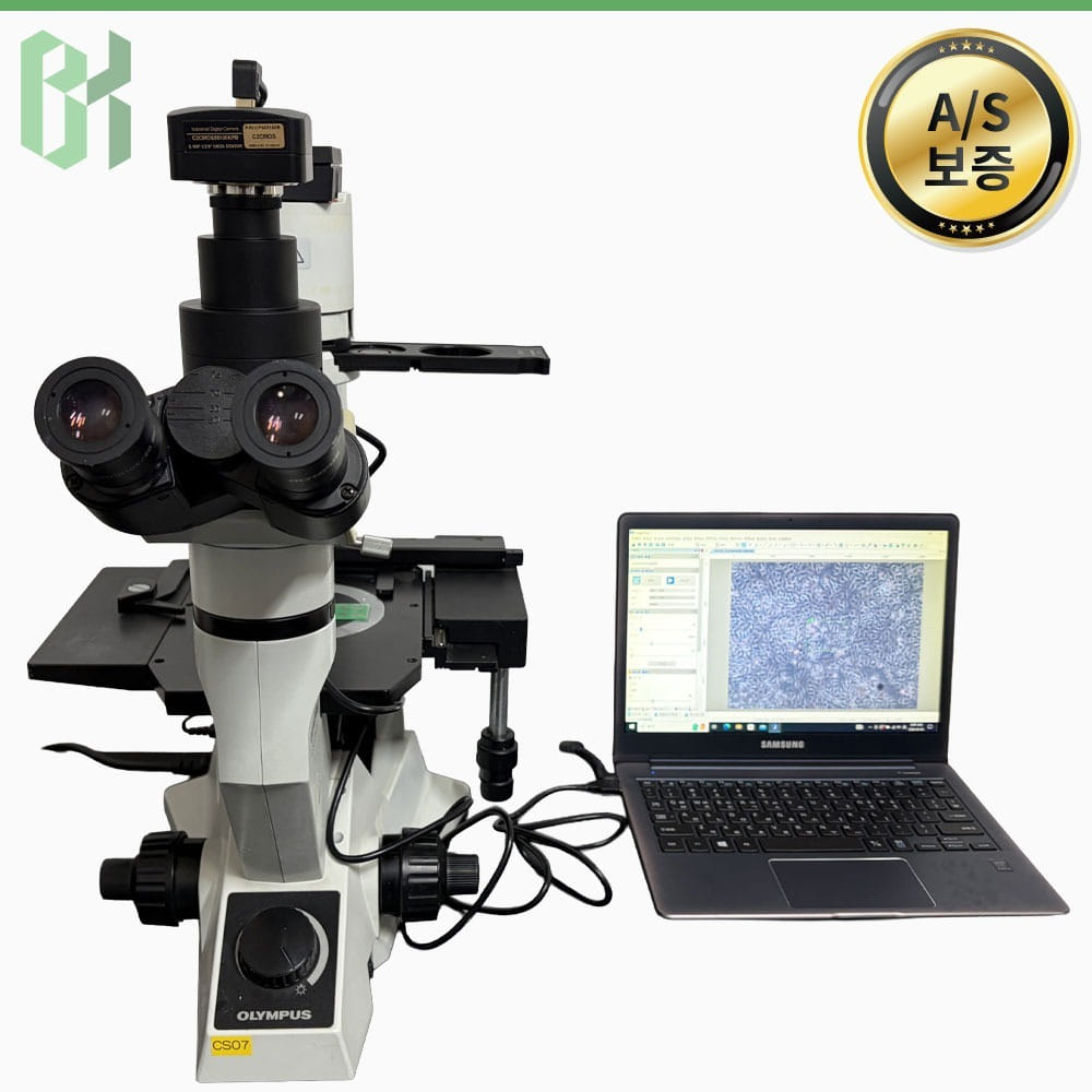 중고 Olympus CKX41SF / 도립 현미경 Inverted Microscope / 배율 Max 400x (CS07)
