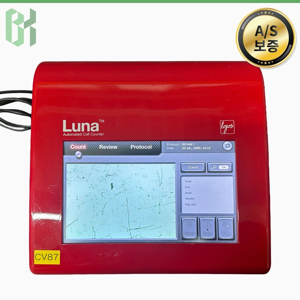 중고 Logos Biosystems Luna L10001 / 자동 세포 계수기 Automated Cell Counter (CV87)