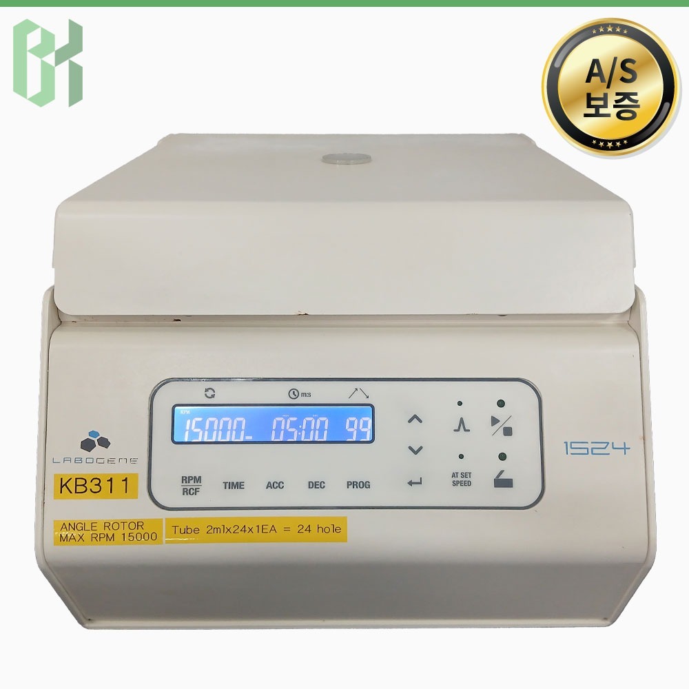 중고 Labogene 1524 / 마이크로 원심분리기 Micro Centrifuge / 15,000rpm / 2mL × 24tubes (KB311)