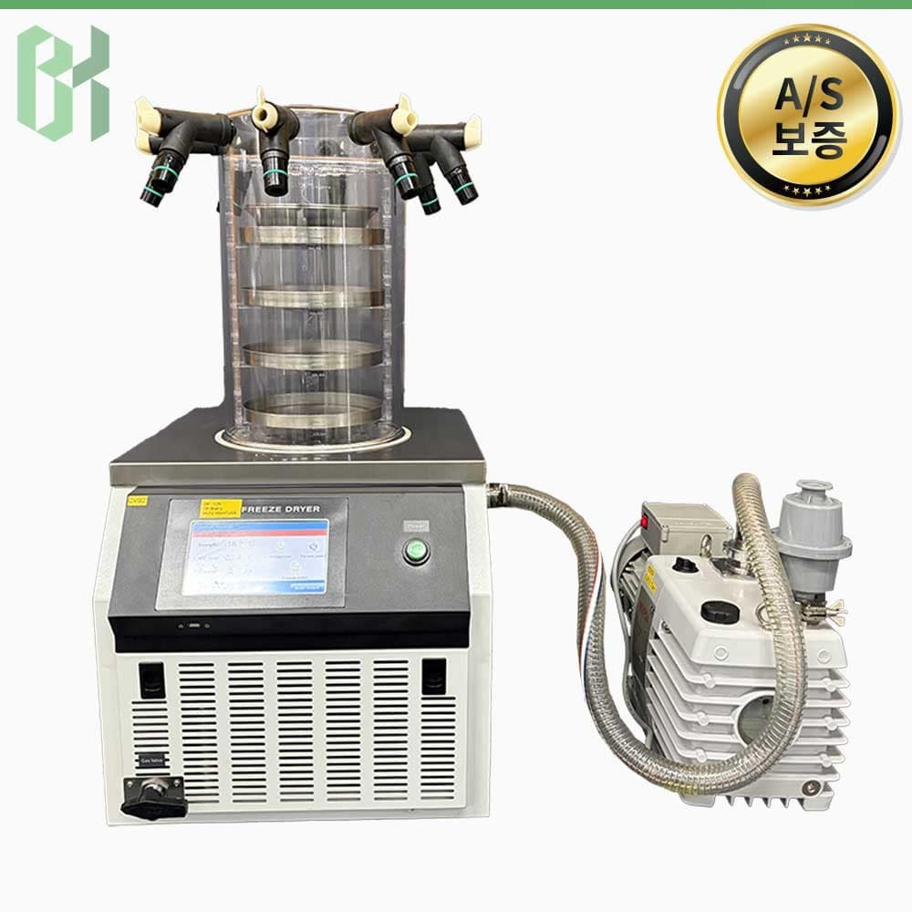 중고 Konvision BK-10N_OM / 동결건조기 Freeze Dryer / -56° (CV92) + Woosung MVP24 / 로터리 베인 진공펌프  / 0.011Torr(KB309)