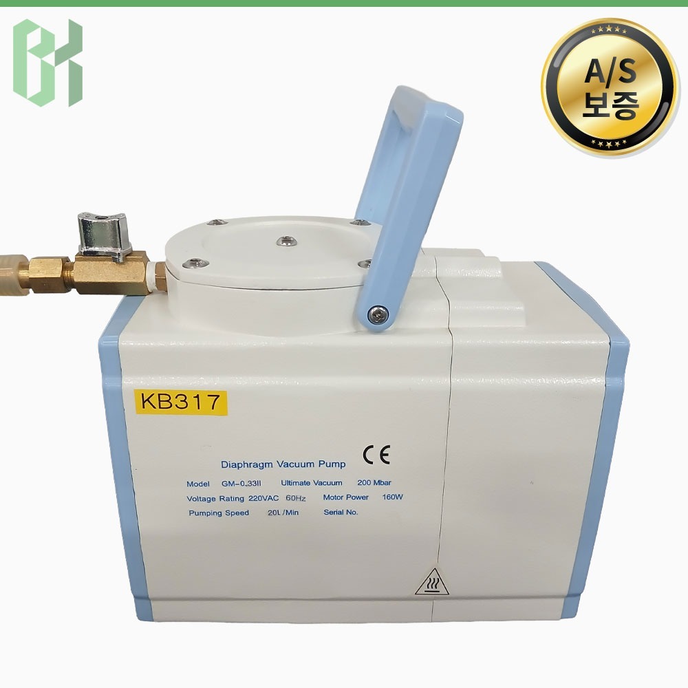 중고 GM-0.33II / 다이아프램 진공펌프 Diaphragm Vacuum Pump / 150torr (KB317)