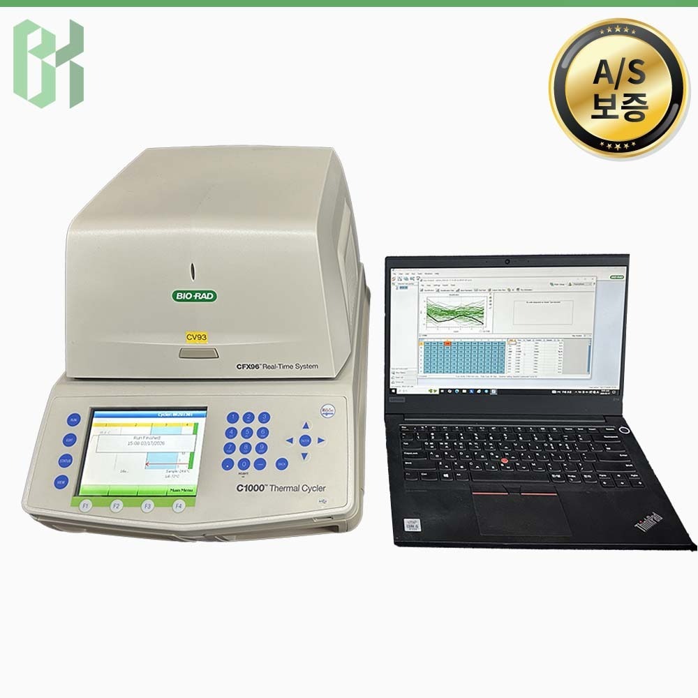 중고 Bio-Rad CFX96 Real-Time System / 실시간 PCR Real-Time PCR /  1-50 µL (CV93)