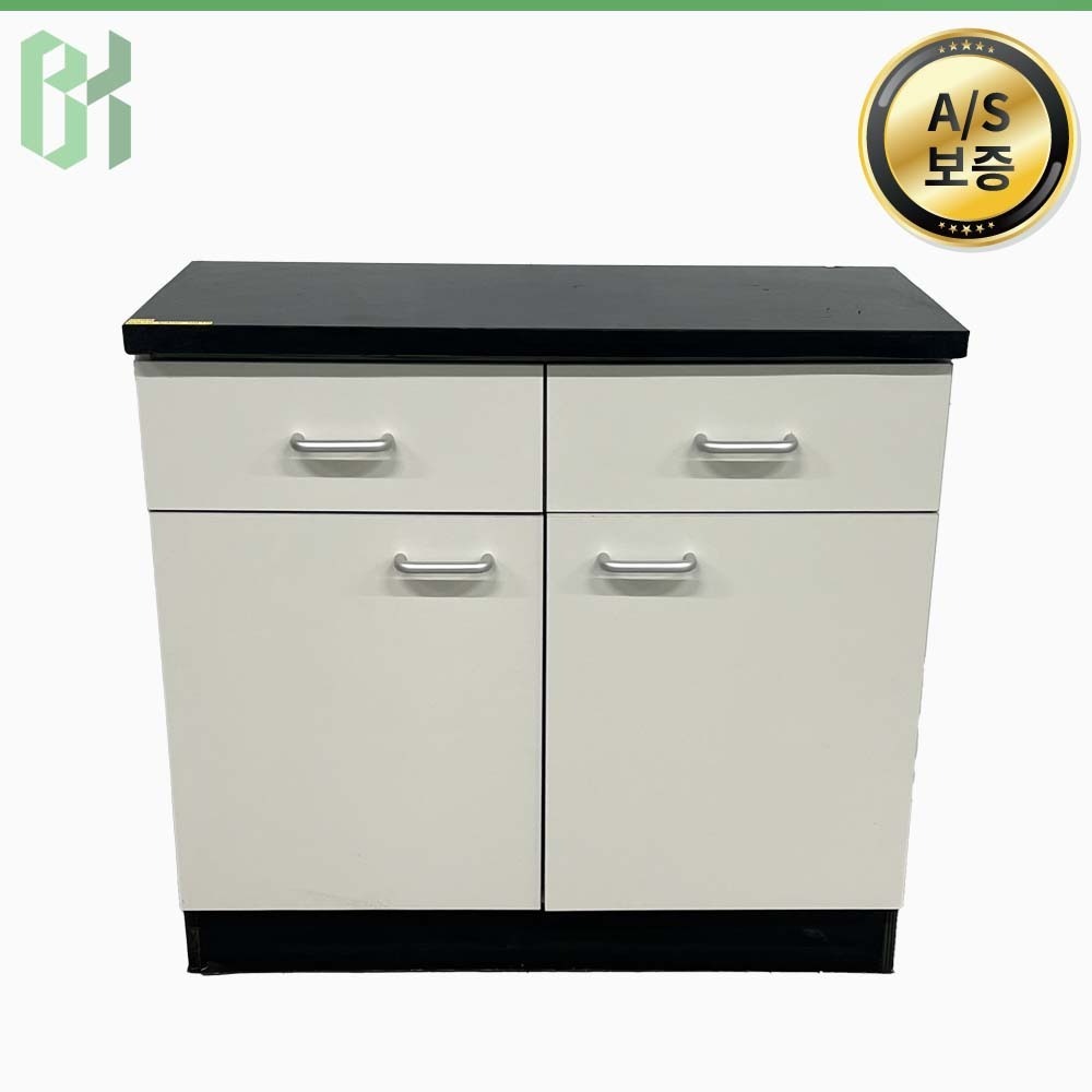 중고 서랍부착형 실험대 + 캐비닛 / Drawer Cabinet / w870 (CU68)