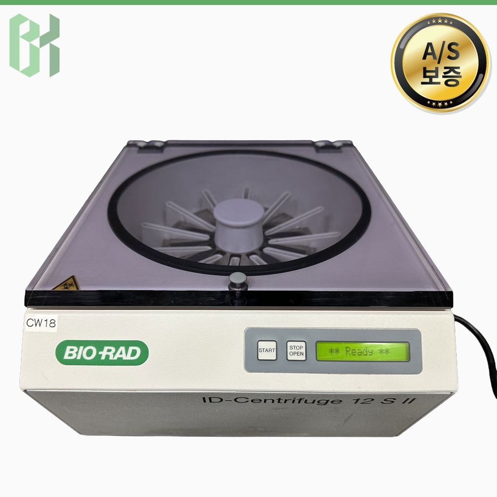 중고 BIO-RAD ID-Centrifuge 12 S II / 혈액형 검사 원심분리기 ID Centrifuge / 1,000rpm / ID 12ea (CW18)