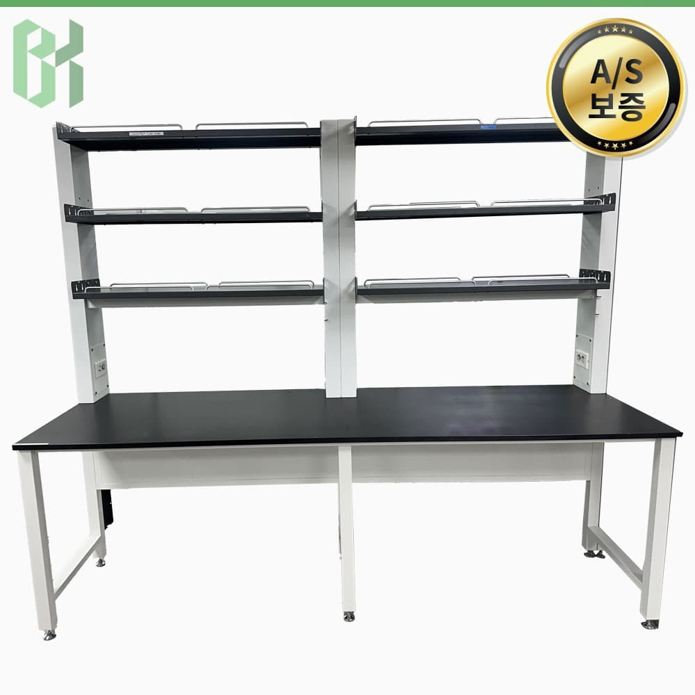 중고 선반형 벽면실험대 / 실험대 Lab Desk / w2400 (CW25)
