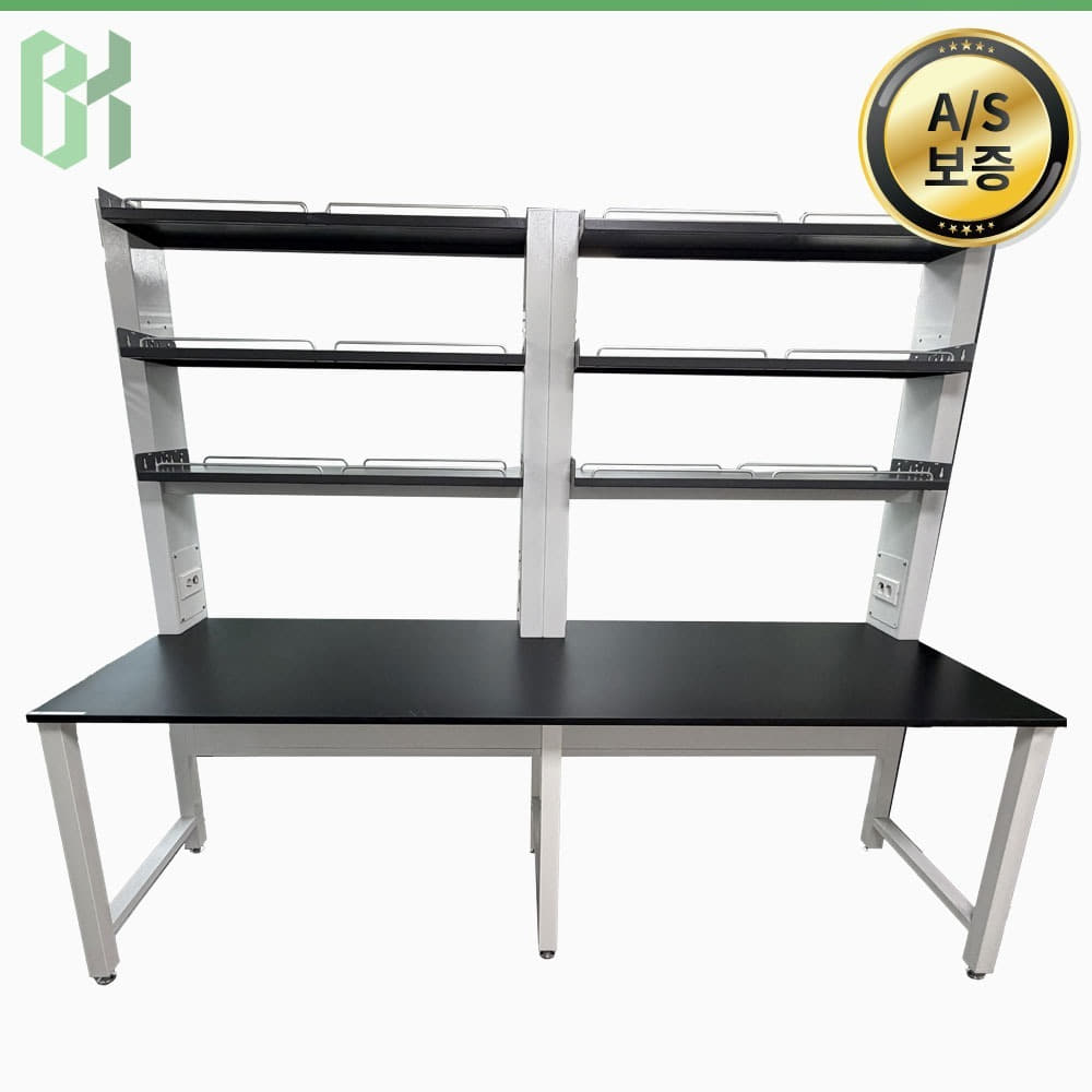 중고 선반형 벽면실험대 / 실험대 Lab Desk / w2400 (CW34)