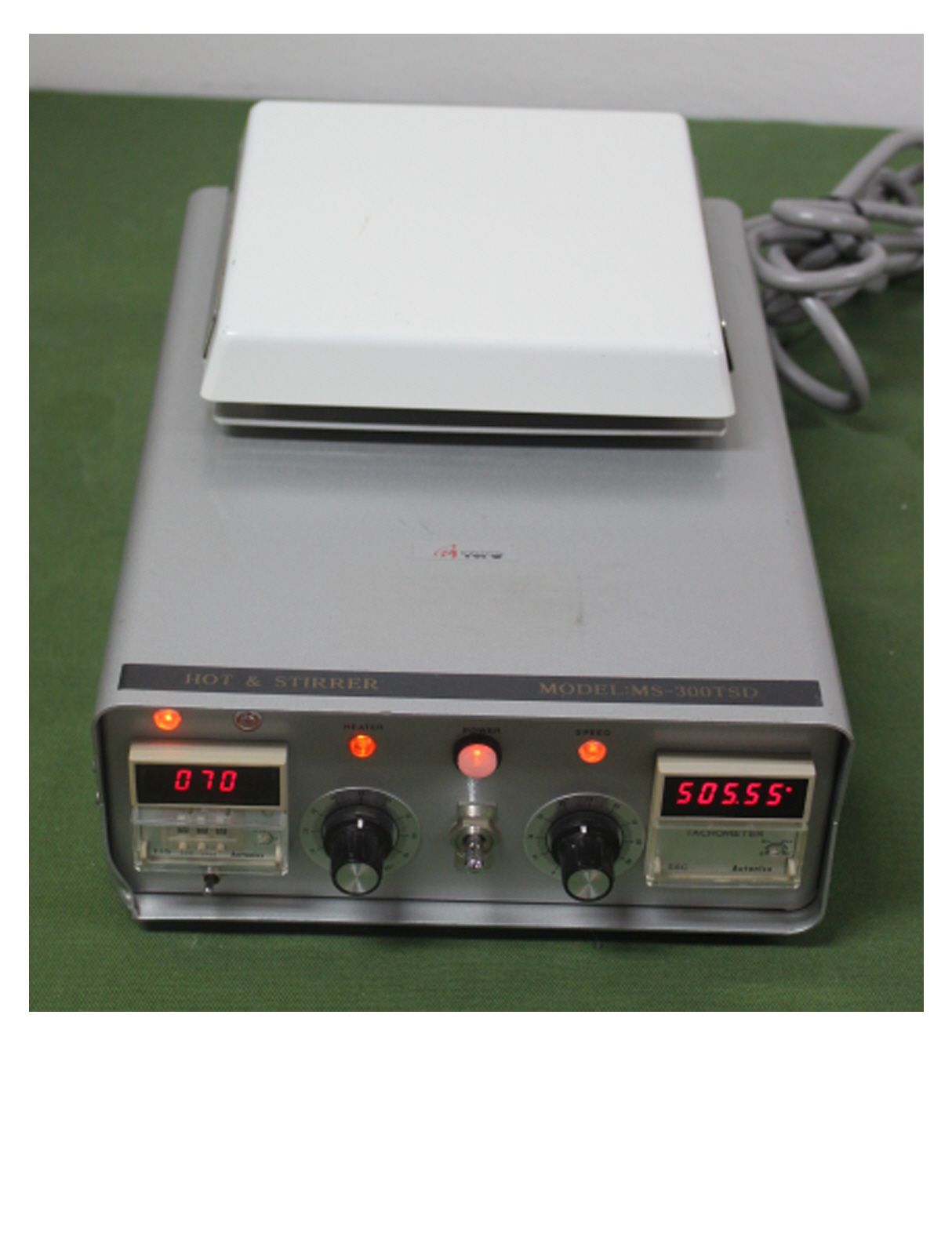 중고 엠탑스 가열교반기 MS-300TSD, ,최대 400도