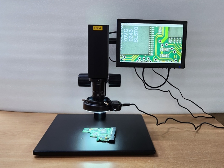중고 모니터 부착형 HDMI 디지털 현미경 BKH-23 (HS84)