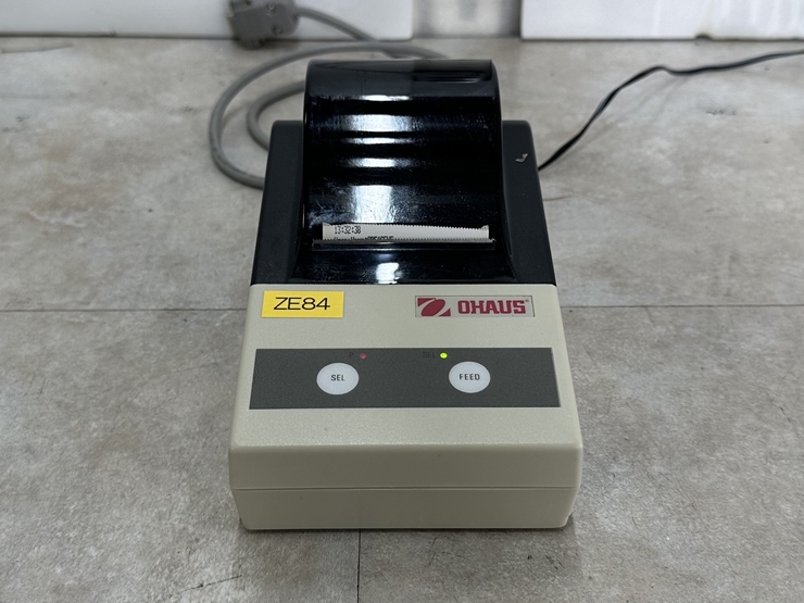 중고 Ohaus 소형 프린터기 (ZE84)
