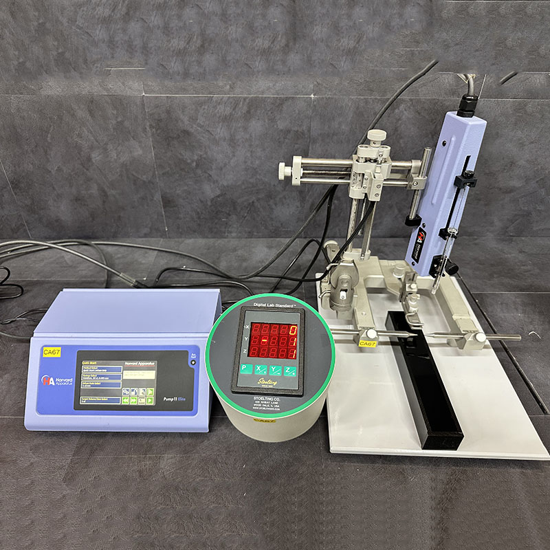 중고 Harvard 마우스 정위고정장치  Stereotaxic apparatus &amp; PUMP  (CA67)