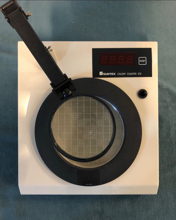 중고 SUNTEX Colony Counter 570