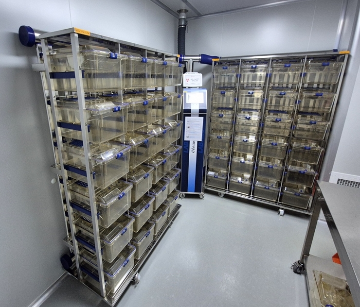 중고 동물실험 RAT IVC Rack + ACU (MJ246)