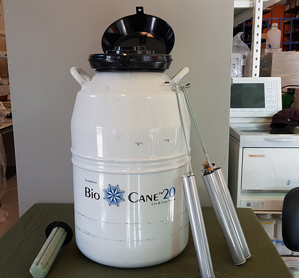 중고 액체질소병 Biocane 20
