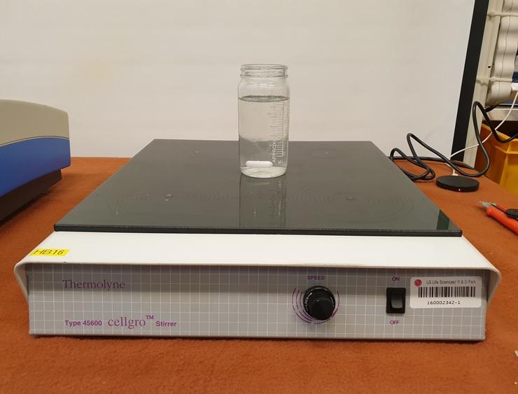 중고 Thermolyne 5구 가열교반기 (HB16)