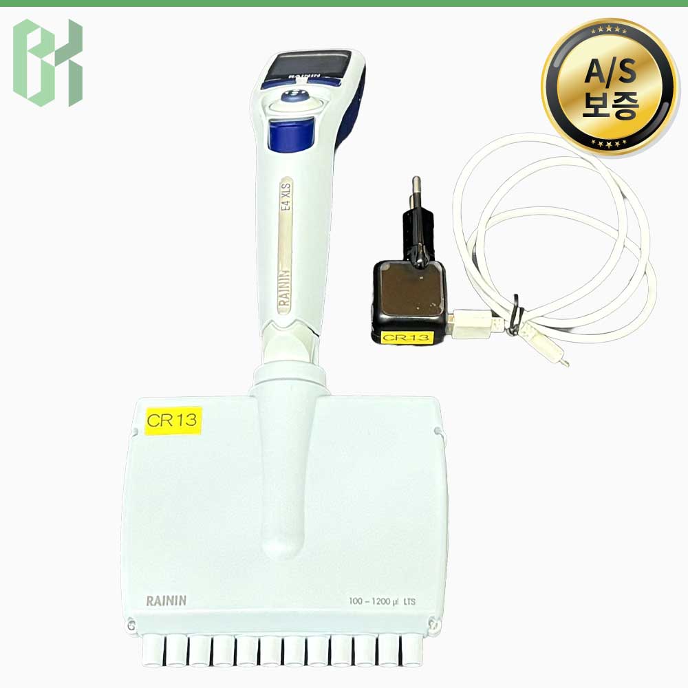 중고 Mettler-Toledo RAININ / 전자 12채널 멀티채널 피펫 Electronic Multichannel Pipette / 1200 &amp;#181;L (CR13)