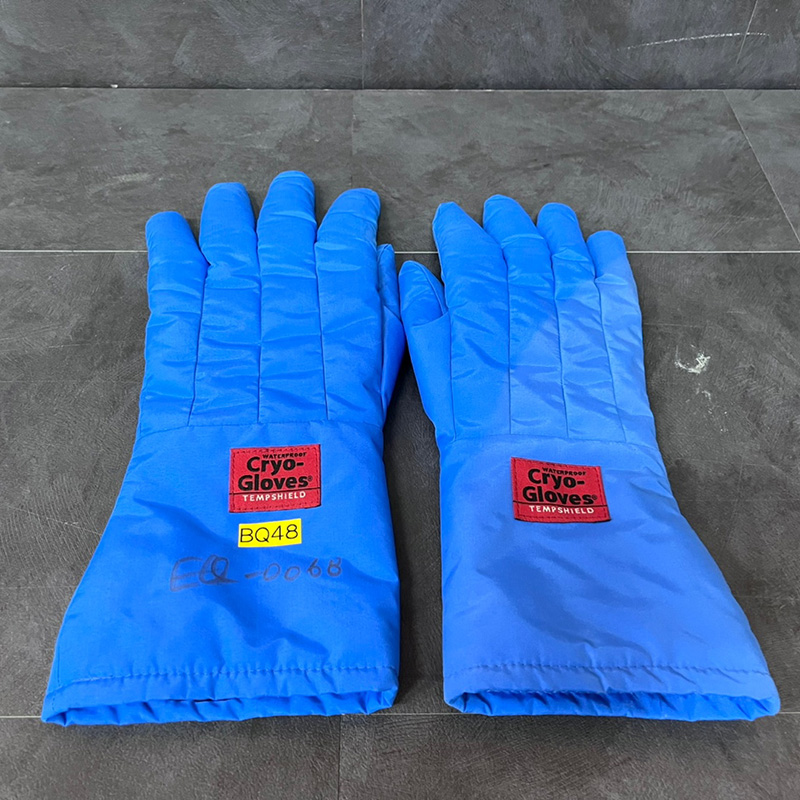 중고 Tempshield Cryo-Industrial Gloves 산업용-방수용 액화질소용 장갑 (BQ48)