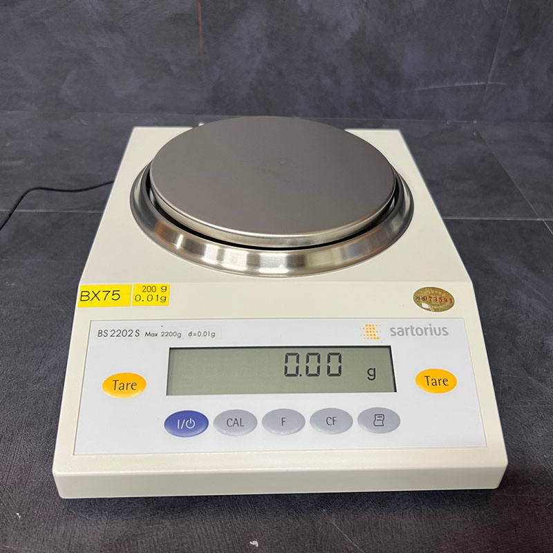 중고 SARTORIUS BS 2202 S 정밀 전자저울, 2200g/0.01g (BX75)