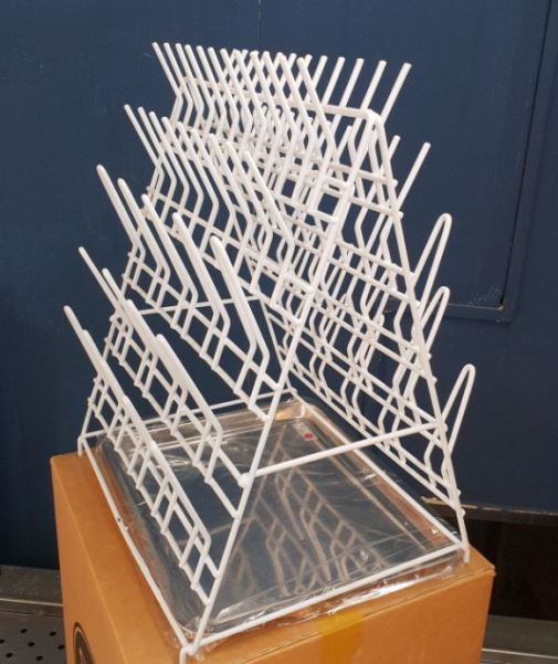 중고 양면 초자건조대 탁상용