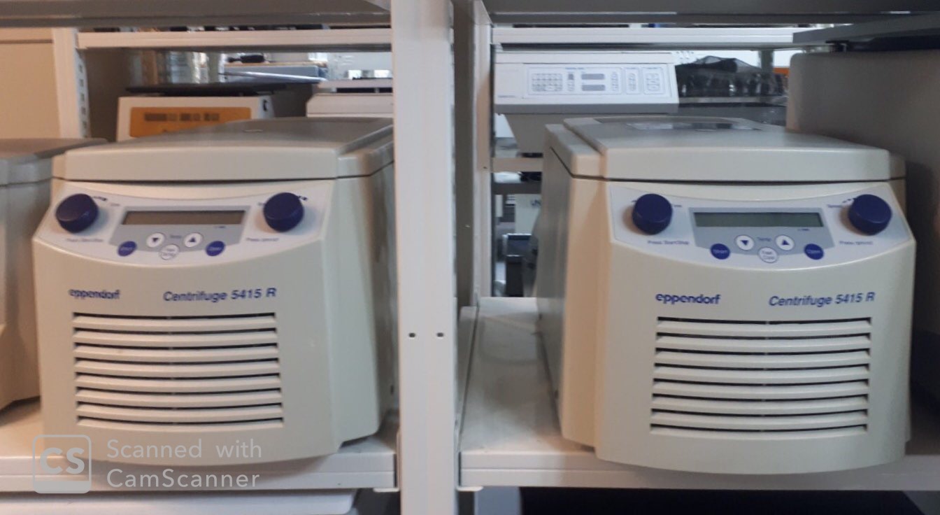 중고 에펜도프 냉동원심분리기 Centrifuge 5415R / 1.5ml X 24