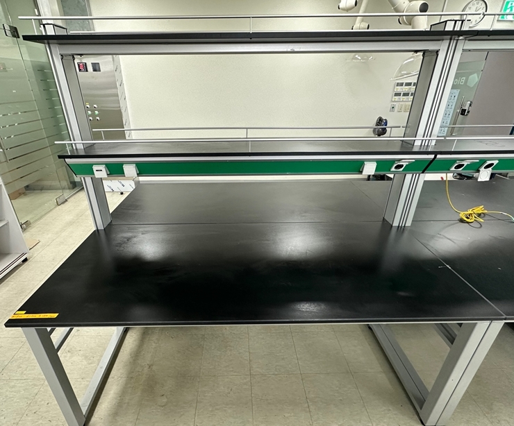 중고 선반형 철재 중앙실험대 1800 (BS02)