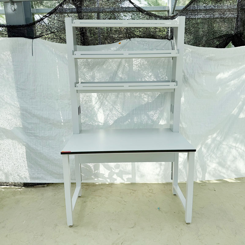 중고 선반형 콘센트형 철재 벽면 실험대 w1200 (BL36)