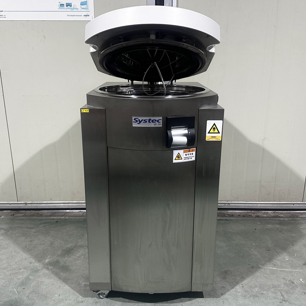 중고 Systec GmbH VE-95 고압증기멸균기 Autoclave, 104L (CF44)