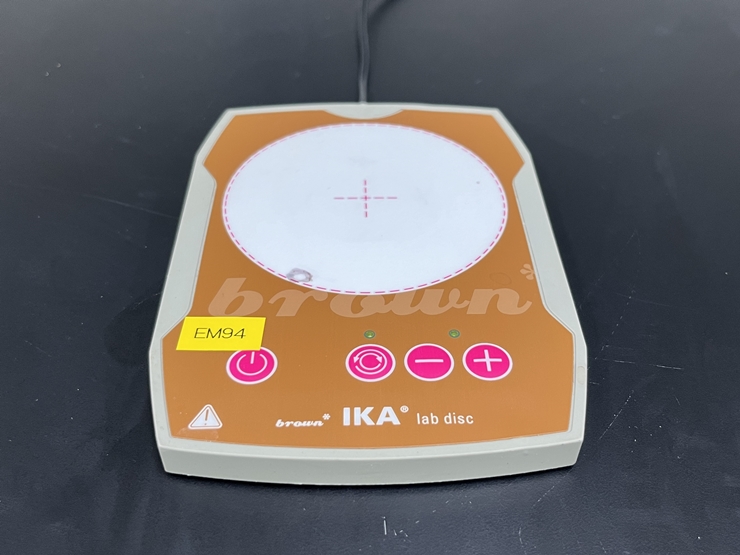 중고 IKA Lab Disc Magnetic Stirrer 자석 교반기 (EM94)