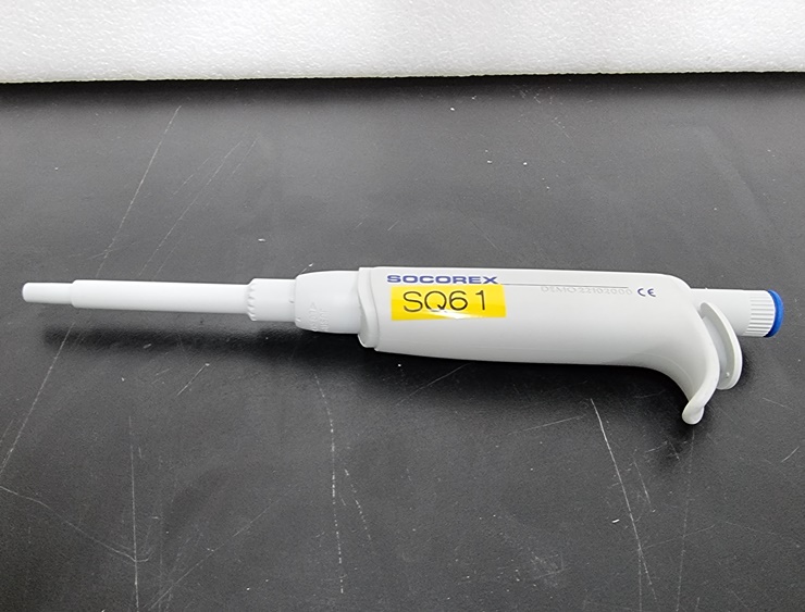 중고 Socorex 마이크로 피펫 아큐라 825, 100-1000ul (SQ61)