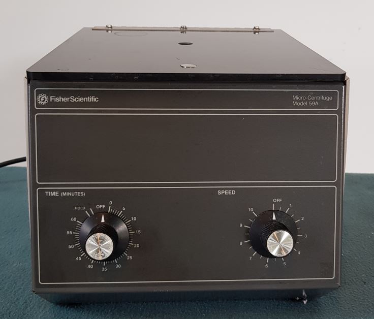 중고 소형 원심분리기 Fisher Scientific Micro-Centrifuge 59A, 1.5ml / 2.0ml x12