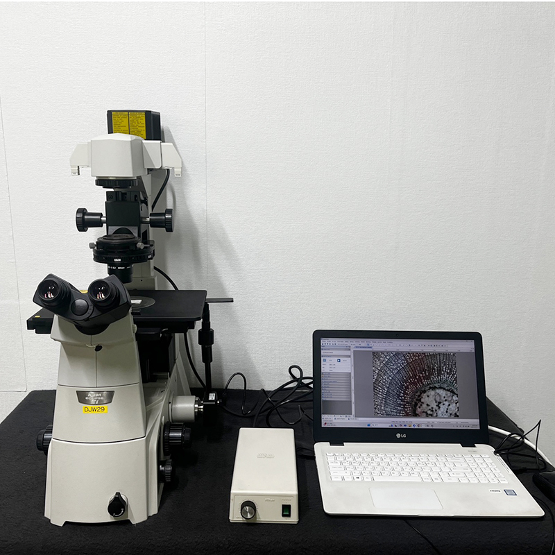 중고 Nikon Eclipse Ti - U 형광 현미경 (DJW29)