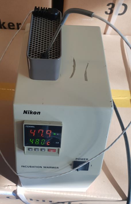 중고 Nikon Incubation warmer ITC-32