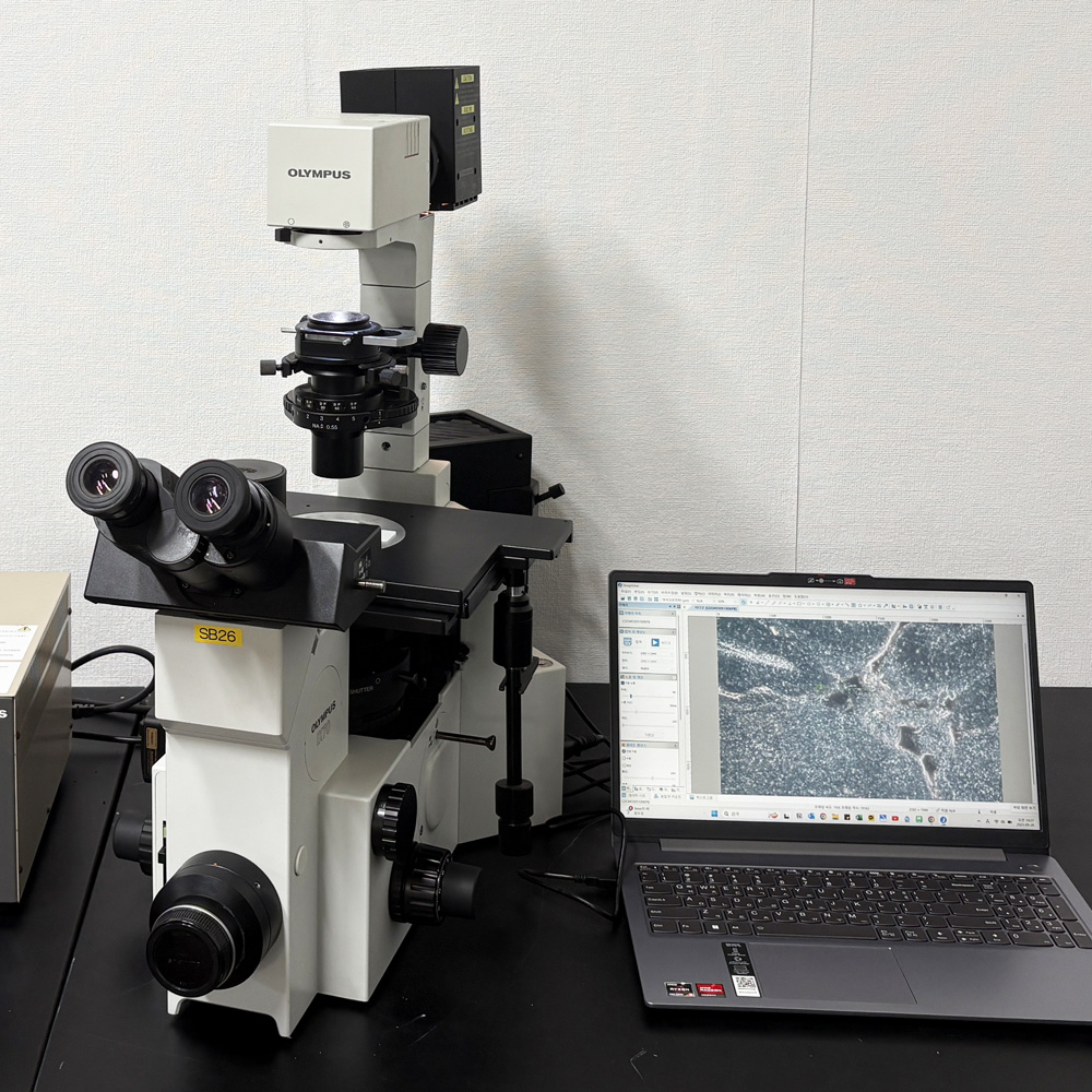 중고 OLYMPUS IX70-S8F2 도립 위상차 형광 현미경 (SB26)