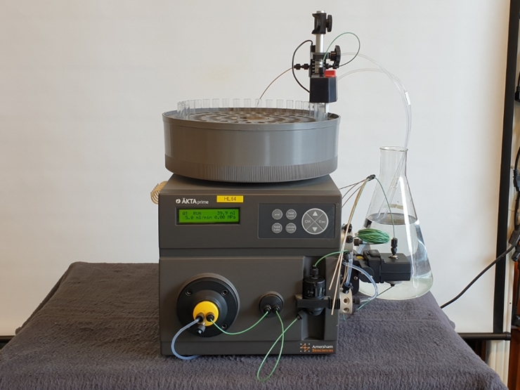 중고 GE AKTA Prime Liquid Chromatography System 액체 크로마토 그래피 시스템 (HL64)