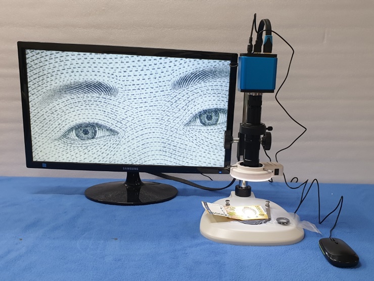 중고 디지탈 비젼 HMDI 현미경