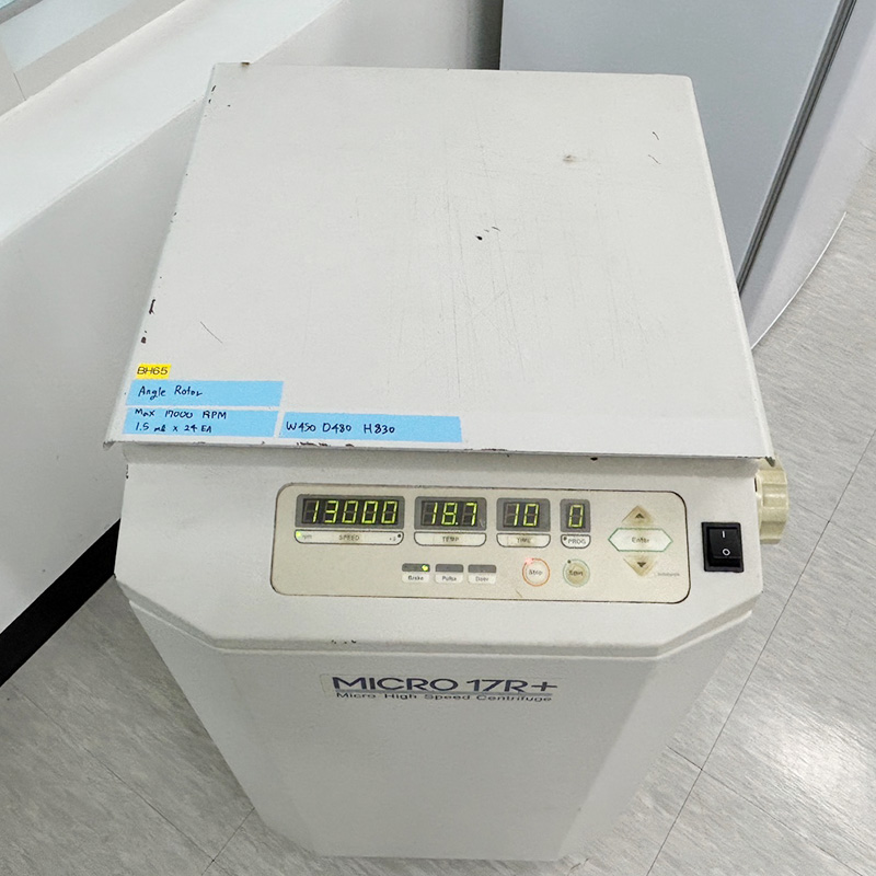 중고 Micro R17 Plus Centrifuge 원심분리기 (BH65)