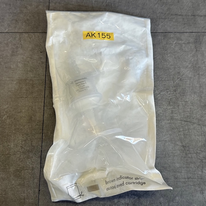중고 싸토리우스 멸균 필터 Sartopore 2 Sterile Captule 0.45+0.2μm (AK155)