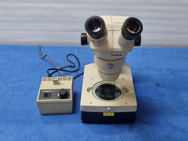 중고 올림푸스 SZ4045 하부조명 실체현미경 (BA19)