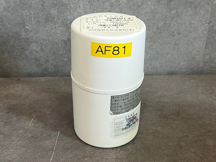 중고 F1급 표준분동, 1kg (AF81)