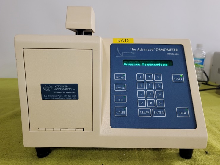 중고 Advanced Instruments 3D3 Osmometer (KA10)