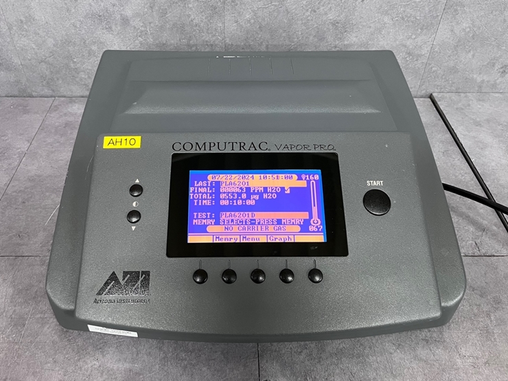중고 Computrac Vapor Pro CT3100L Moisture Analyzer 수분 분석기 (AH10)