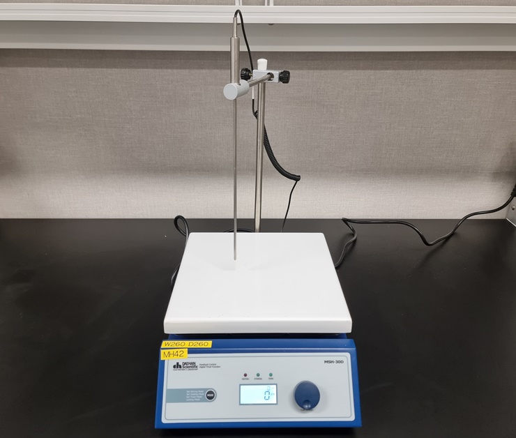 중고 DAIHAN 디지털 가열 자력 교반기 MSH-30D, 온도센스포함  (MH42)