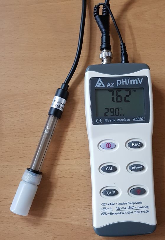 중고 휴대용 PH meter/ Hand held  ph meter