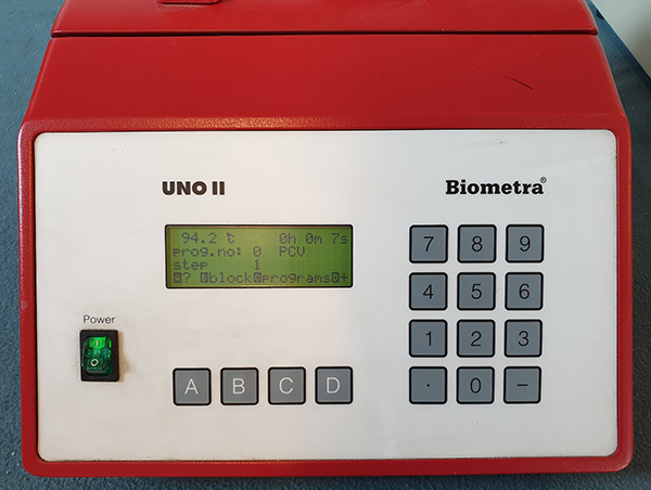 중고 PCR Biometra UNO 2 Thermoblock