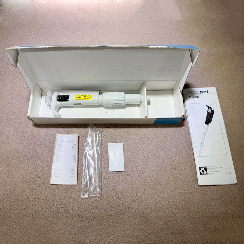 중고 프랑스 Whitopet Digital 피펫 1000~5000uL (AP53)