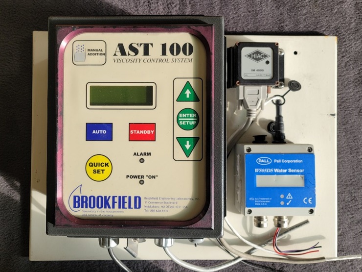중고 BROOKFIELD AST100 CONTROL SYSTEM MOD 점도측정 콘트롤러