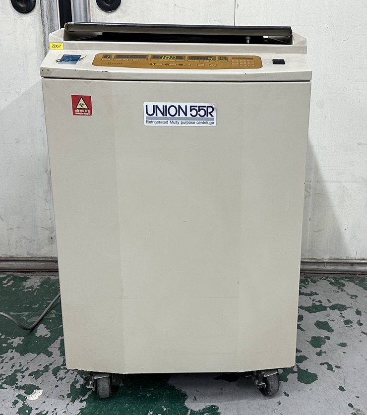 중고 Multi-purpose Refrigerated Centrifuge Union 55R, 15ml X 32 (ZD67)