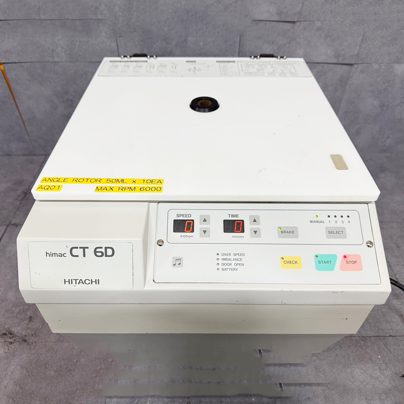 중고 HITACHI 원심분리기 himac CT6D 50 ml X 10 (AQ01)